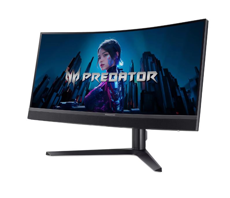 Acer Predator X34 (x34v3bmiiphuzx) 34,0" Wqhd Miniled Curved 86,4 Cm (34,0 Zoll), 180hz, Hdr1000, 2x Hdmi, 1x Dp, 1x TypE-C, Usb 3.2 Hub, Audio Out [