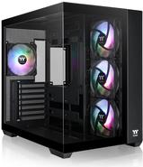 Thermaltake View 380 Tg Argb - Mid Tower - Atx - Seitenteil Mit Fenster (gehärtetes Glas) - Keine Spannungsversorgung (atx) - Schwarz - Usb/audio (ca