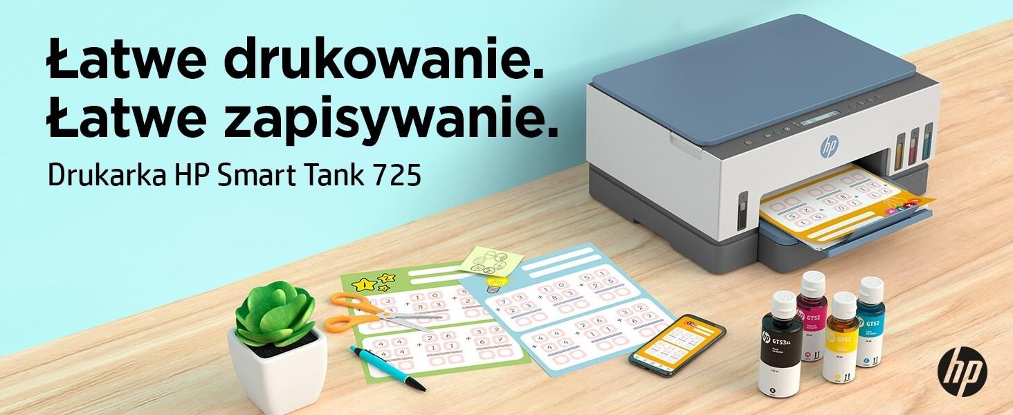 Hp Smart Tank 725 AlL-IN-One - Farbe - Drucker Für Home And Home Office - Drucken - Kopieren - Scannen - Wireless - Scannen An Pdf (28b51a)