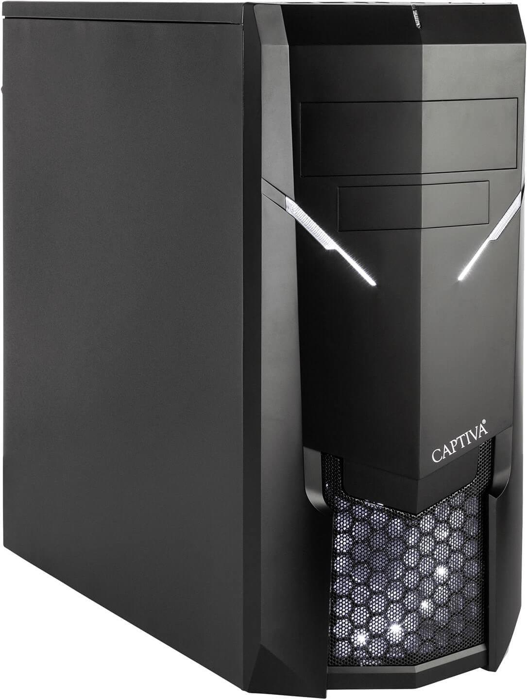 Captiva Power Starter I65-022 I5-10400 Intel® Core™ I5 16 Gb Ddr4-Sdram 480 Gb Ssd Windows 11 Home Pc Schwarz (65022)