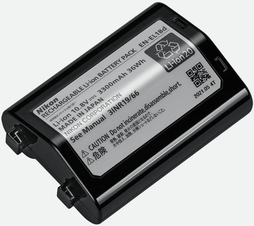 Nikon EN-El18d LithiuM-Ion (lI-Ion) 3300 Mah (vfb12902)