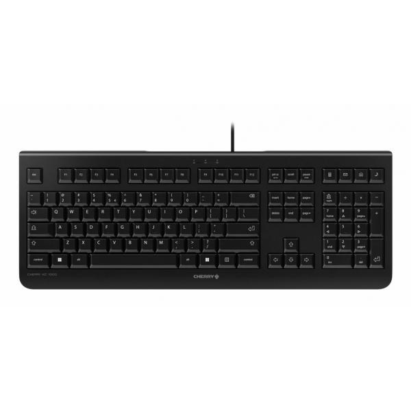 Cherry Kc 1000 - Tastatur - Belgien - Schwarz