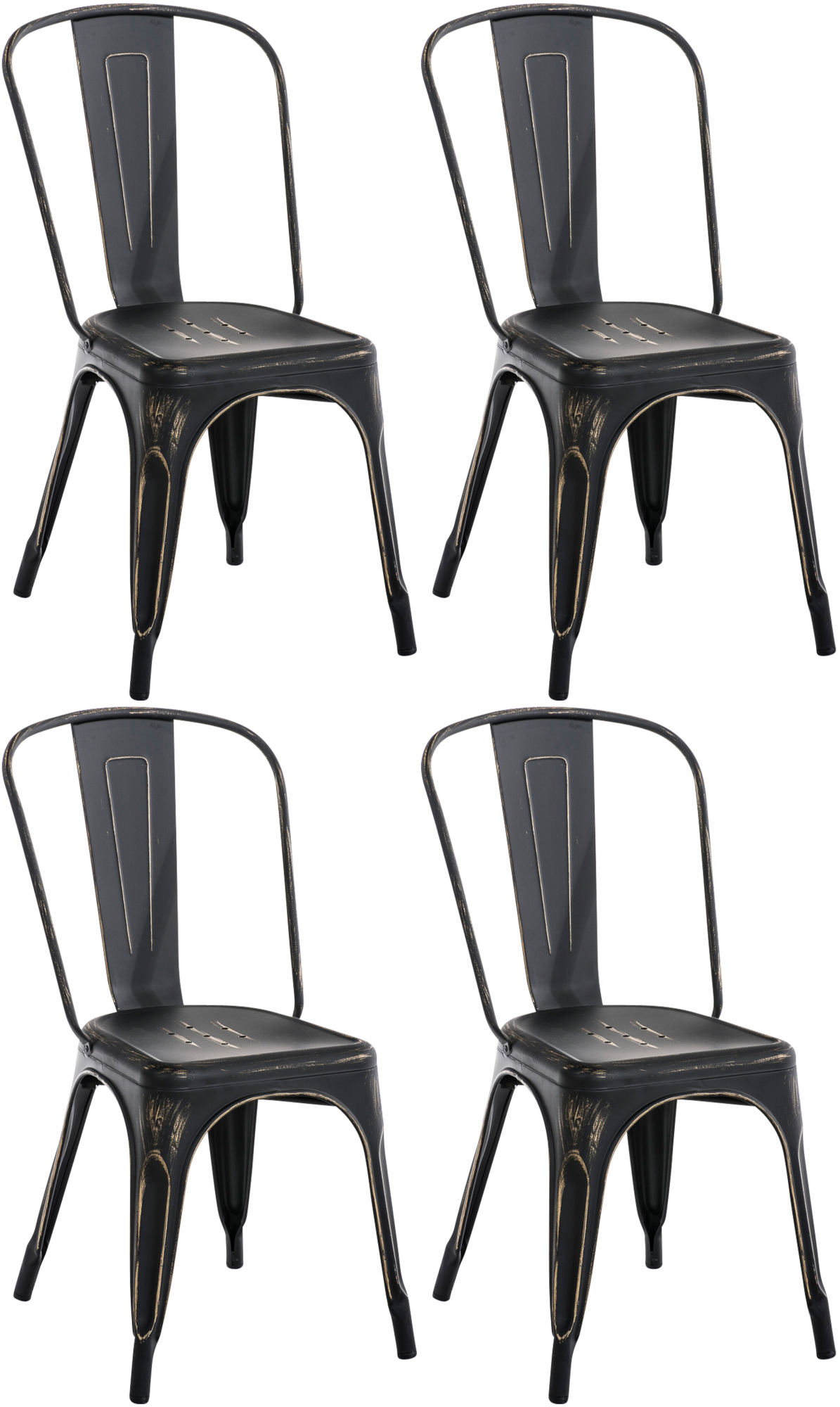 4er Set Stuhl Benedikt Antik
