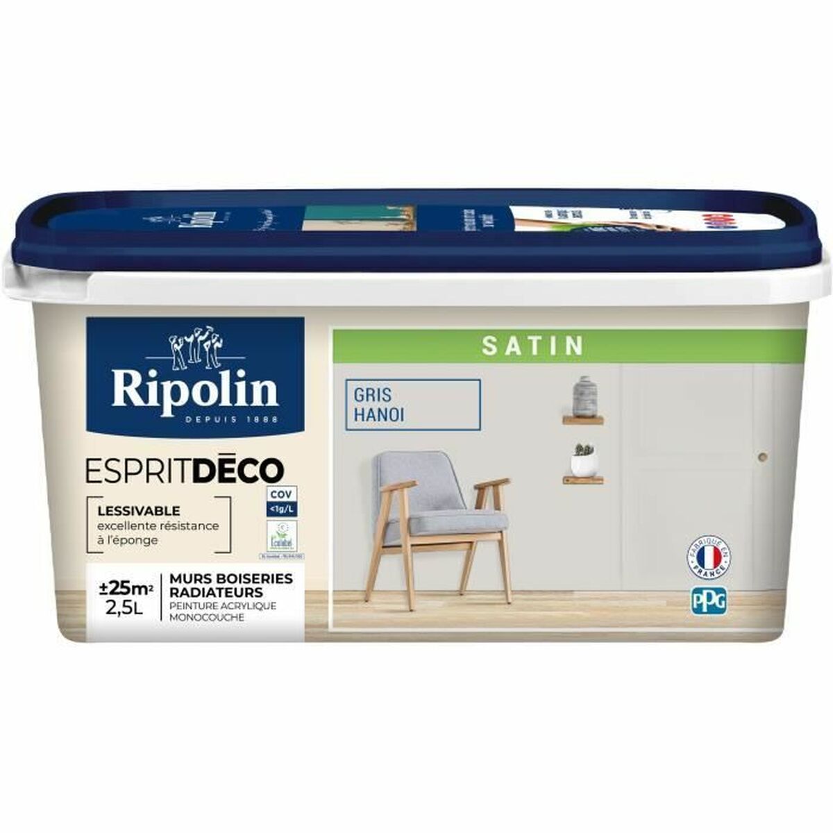 Vernice Acrilica Ripolin Grigio Marengo 250 ml