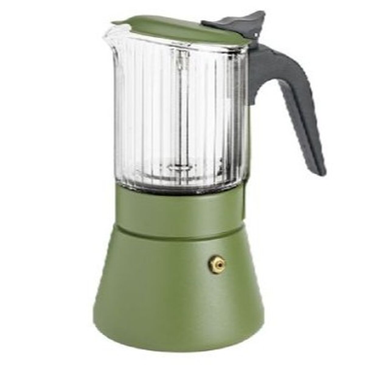 Caffettiera Italiana Inoxibar Clair Verde 9 Tazze