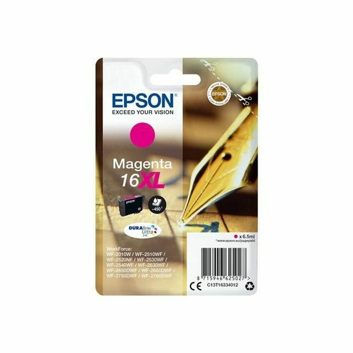 Cartuccia D'inchiostro Compatibile Epson T1633 Grigio Magenta