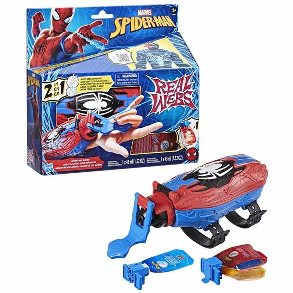 Lanciatore Hasbro Real Webs Ultimate Web Blaster