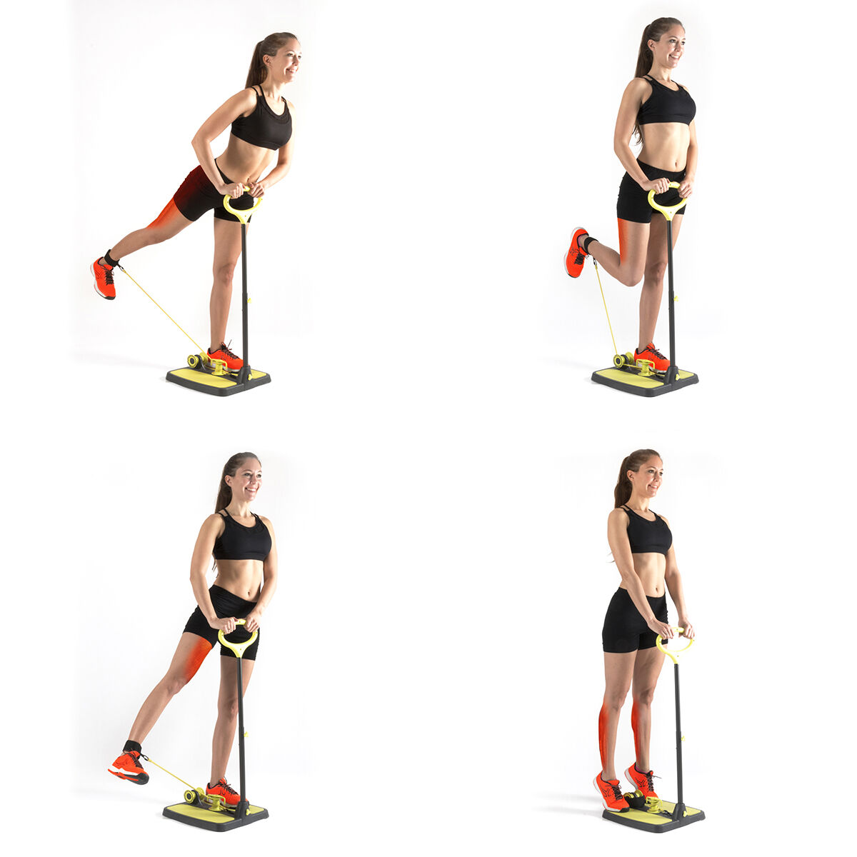 Pedana Fitness Per Glutei E Gambe Con Guida Per Esercizi Innovagoods - Image 4
