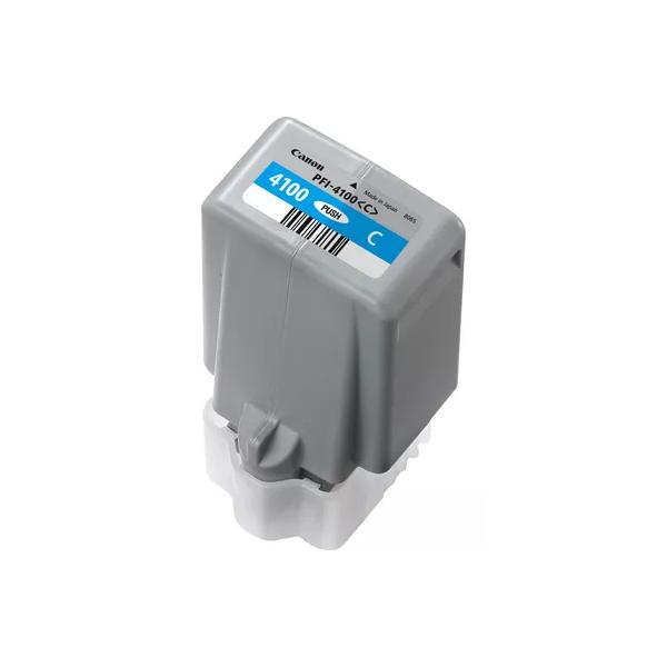 Canon PfI-4100 C - 80 Ml - Ciano - Originale - Scatola Appesa