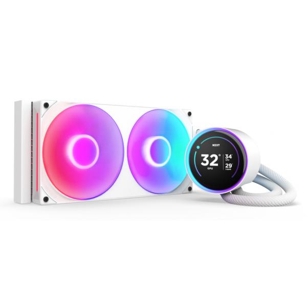 Nzxt Kraken Elite 280 Rgb Processore Raffreddatore Di Liquidi Tutto In Uno 14 Cm Bianco 1 pz