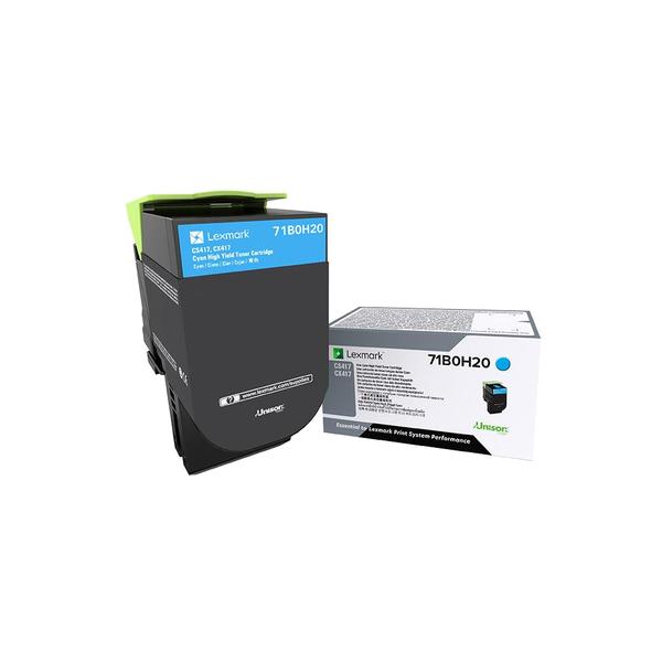 Lexmark X417 - Resa Elevata - Ciano - Originale
