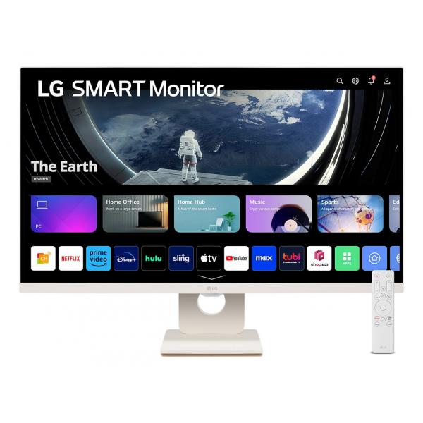 Lg 27sr50F-W Monitor Pc 68,6 Cm [27] 1920 X 1080 Pixel Full Hd Led Bianco (27sr50F-W.aeu)