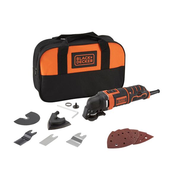Black & Decker Mt300sa2, Schneiden, Schleifen, Polieren, Rust/corrosion Removing, Sägen, Kratzen, Schwarz, Orange, 10000 Opm, 101 Db, 90 Db, ac
