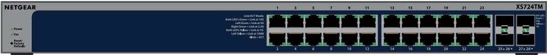 Netgear S3600 Series Xs724tm - Switch - 2+/l3 Lite (xs724tM-100eus)