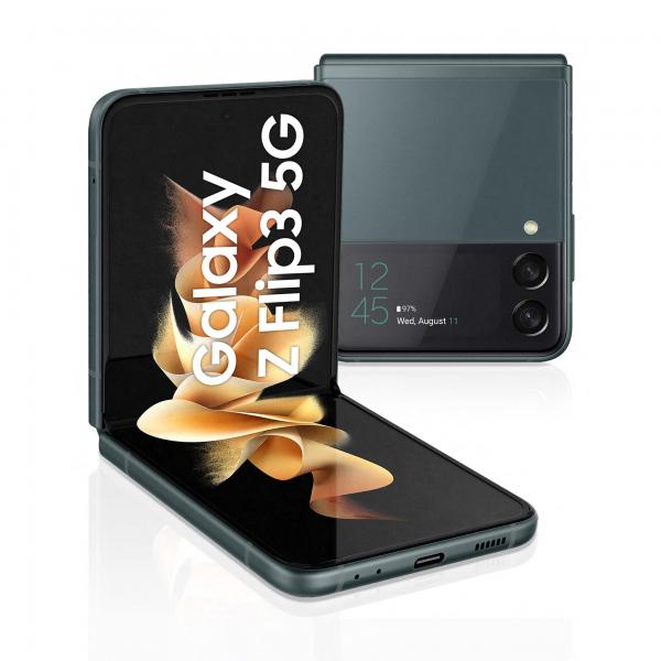 Samsung Galaxy Z Flip 3 5g 8+128gb 1.9"/6.7" Dual Sim Green Tim