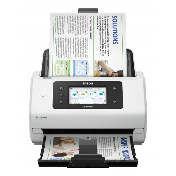 Epson Workforce DS-800wn - Scanner Per Documenti - Fronte/retro - A4/legal - 600 Dpi X 600 Dpi - Fino A 50 Pagine/min. (monocromo)