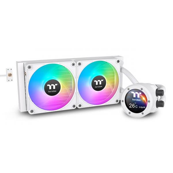 Thermaltake Th280 V2 Ultra Ex Argb Processore Raffreddatore Di Liquidi Tutto In Uno 14 Cm Bianco 1 Pz (thermaltake Th280 V2 Ultra Ex Argb Syn)
