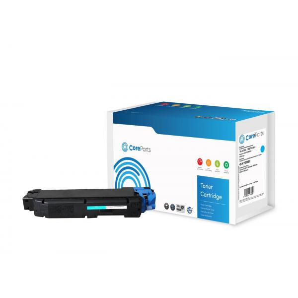 Coreparts QI-Ky2069c Cartuccia Toner 1 Pz Compatibile Ciano (toner Cyan Tk5270C-Ntr - Pages: 6000 Kyocera Ecosys - M6230/6630 Cyan - Warranty: 36m)