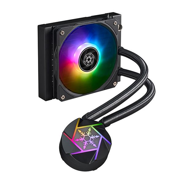 Silverstone Vida 120 Slim Case Per Computer Kit Di Raffreddamento A Liquido 12 Cm Nero 1 Pz (silverstone Vida 120 Slim, KompletT-Wa)