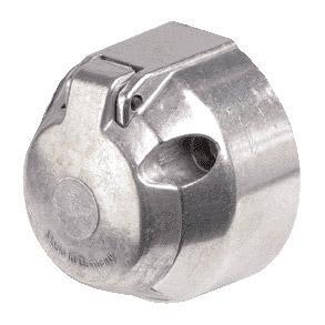 Presa 7 Poli 12n In Metallo Con Spegni Retronebbia