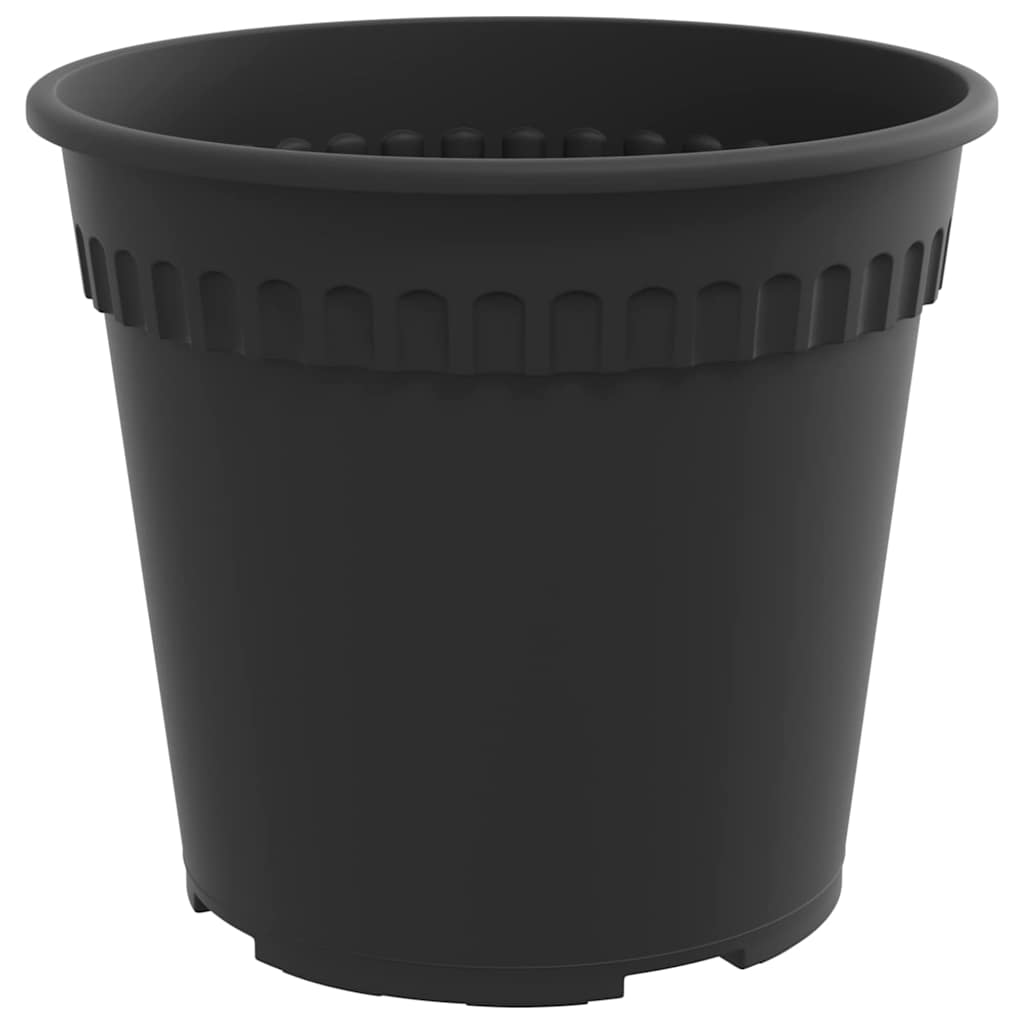 Vasi Per Piante 6 Pcs Nero Ø 17 X 14 Cm Plastica - Image 6