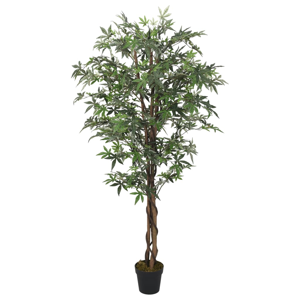Acero Artificiale 756 Foglie 200 Cm Verde