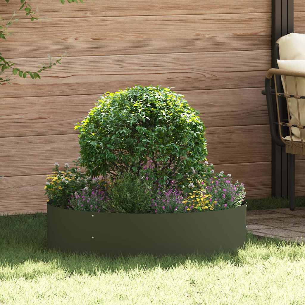 Anello Per Vaso Verde Oliva 80 X 80 X 20 cm