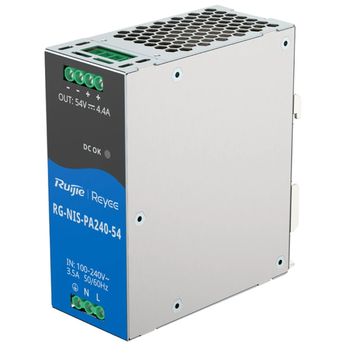 Reyee Alimentatore Ac/dc 240w 56v DiN-Rail Per Switch Industriali