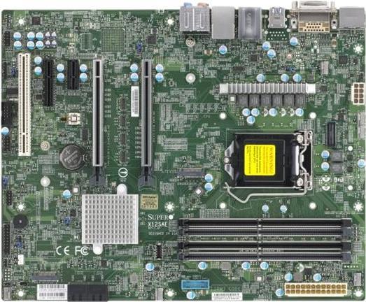 Supermicro X12sae - Motherboard - Atx - Lga1200-Sockel - W480 - UsB-C Gen2, Usb 3.2 Gen 1, Usb 3.2 Gen 2 - Gigabit Lan, 2.5 Gigabit Lan - OnboarD-Gra