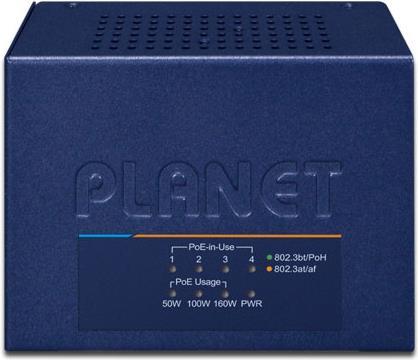 Planet UpoE-400 - 2.5 Gigabit Ethernet - 5 Gigabit Ethernet - Schnelles Ethernet - Gigabit Ethernet - 10,100,1000,2500,5000 Mbit/s - Ieee 802.3,ieee
