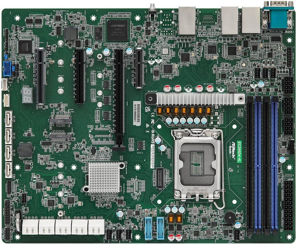 Asrock Mainboard Ec266d4-4l Atx Sockel 1700 Ddr5-Only Single (ec266d4-4l)