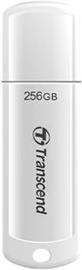 Transcend Jetflash 730 - UsB-FlasH-Laufwerk - 256 Gb - Usb 3.1 Gen 1 - Weiß