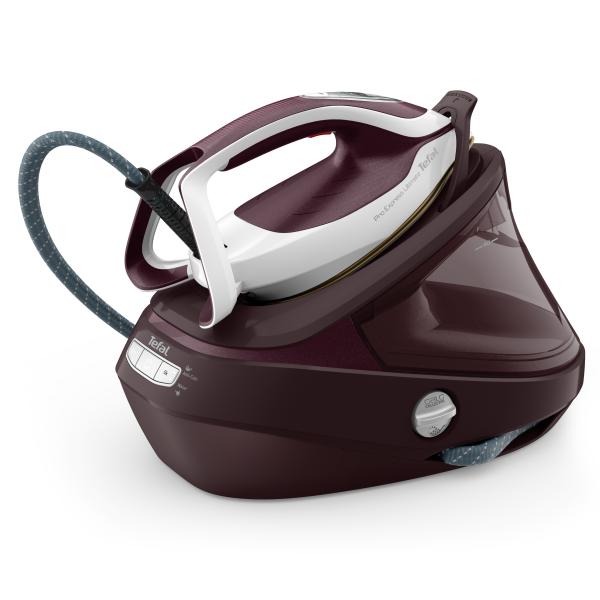 Tefal Pro Express Ultimate Ii , 600 G/min, Durilium Airglide Autoclean Soleplate, 7,9 Bar, 1,2 L, 170 G/min, Rot, Weiß