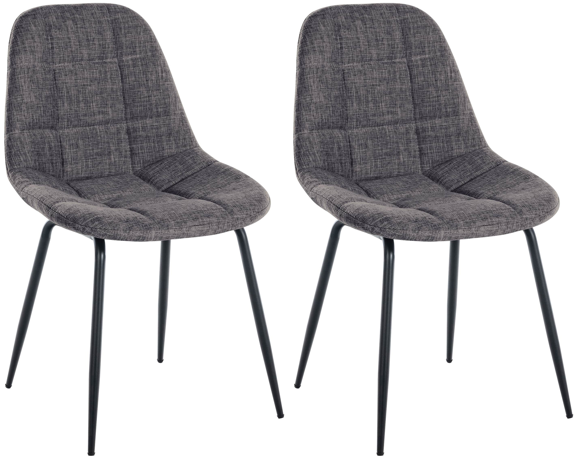2er Set Stuhl Tom Stoff