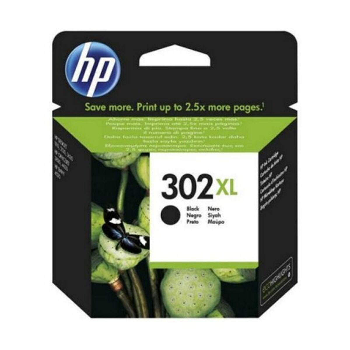 Cartuccia D'inchiostro Compatibile Hp 302xl Nero