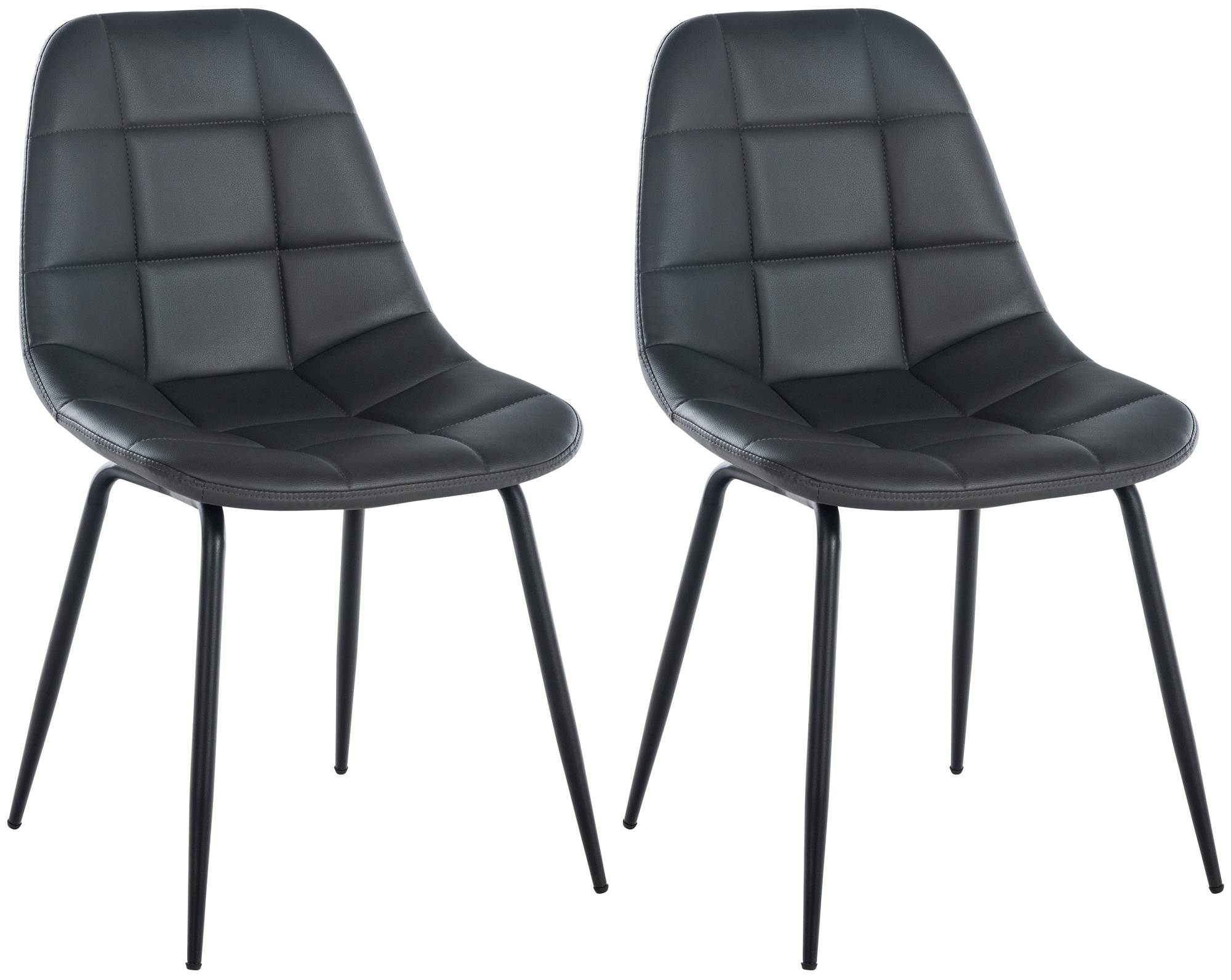 2er Set Stuhl Tom Kunstleder