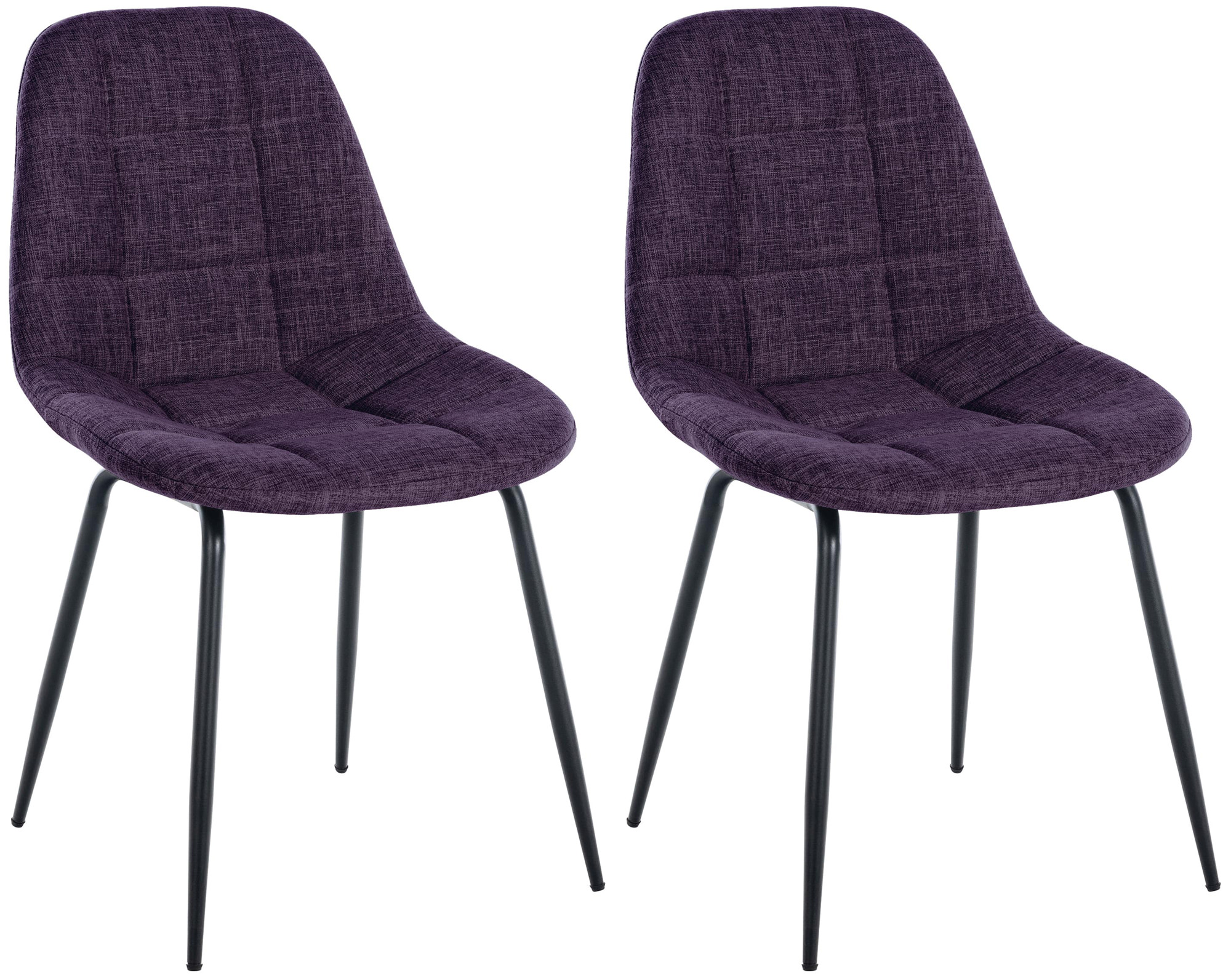 2er Set Stuhl Tom Stoff