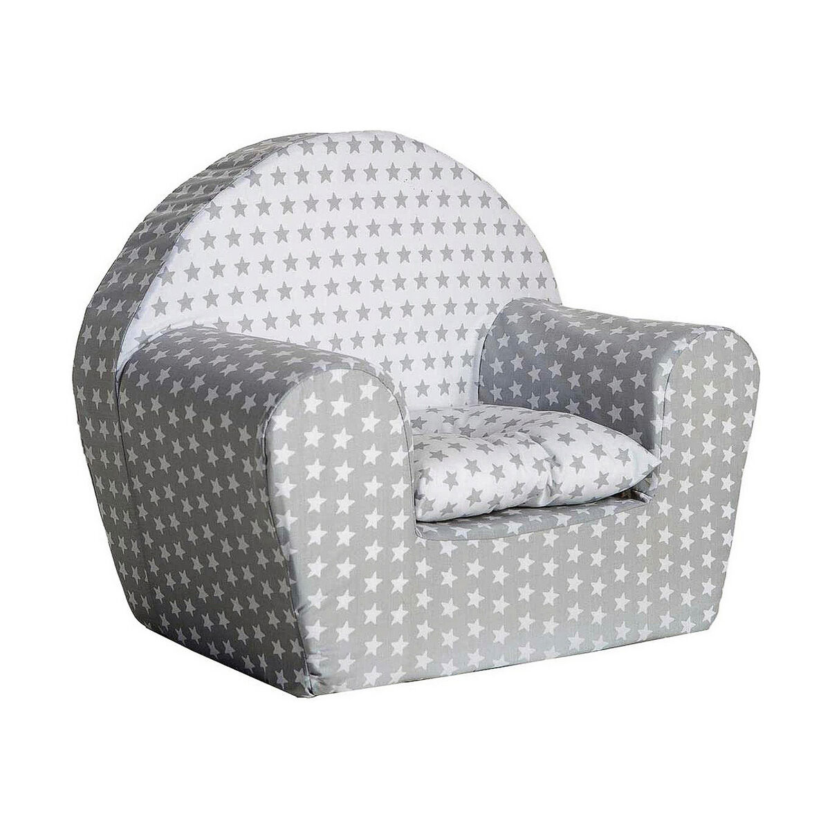 Poltrona Per Bambini Grigio Stelle