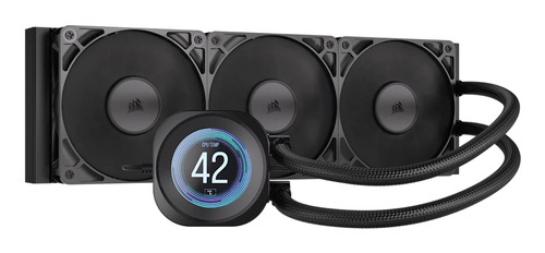Corsair Dissipatore A Liquido Nautilus 360 Lcd, 360mm Radiator