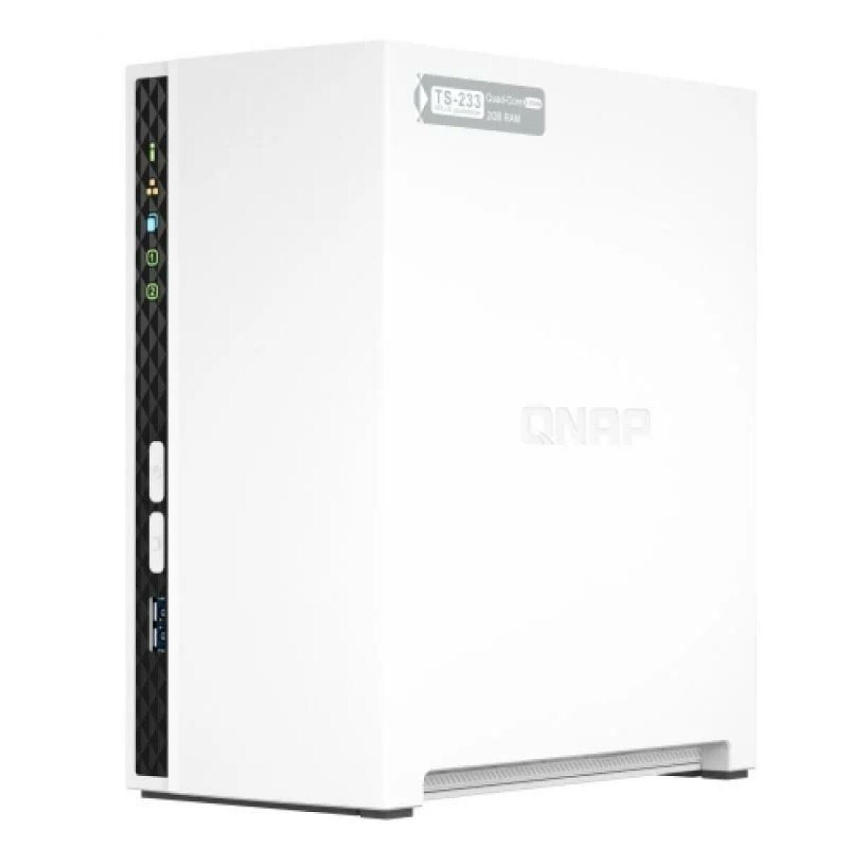 Memorizzazione In Rete Nas Qnap TS-233 2 Gb Ram