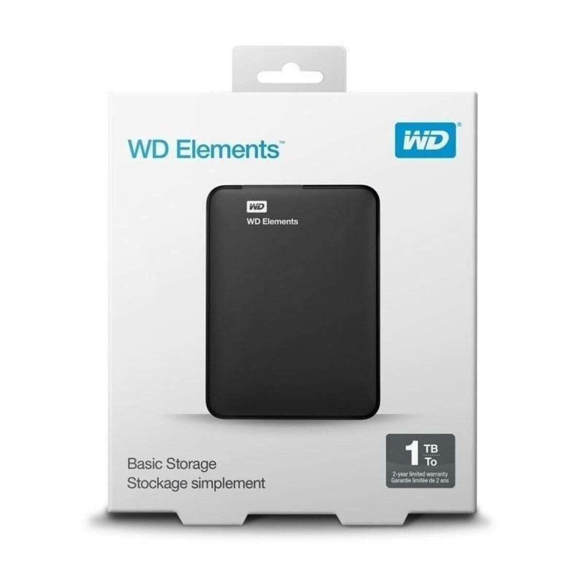 Hard Disk Esterno Western Digital Wd Elements Portable Nero 1 tb