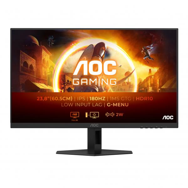 Aoc 24g4xe Monitor Pc 60,5 Cm [23.8] 1920 X 1080 Pixel Full Hd Lcd Nero, Grigio (aoc Gaming 24g4xe - G4 Series - Led Monitor - Gaming - 24 [23.8 View