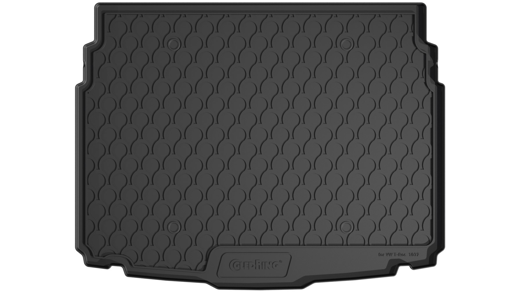 Vasca Baule Su Misura In Gomma Sintetica - Compatibile Per  Volkswagen T-Roc (11/17>08/25) Baule Basso