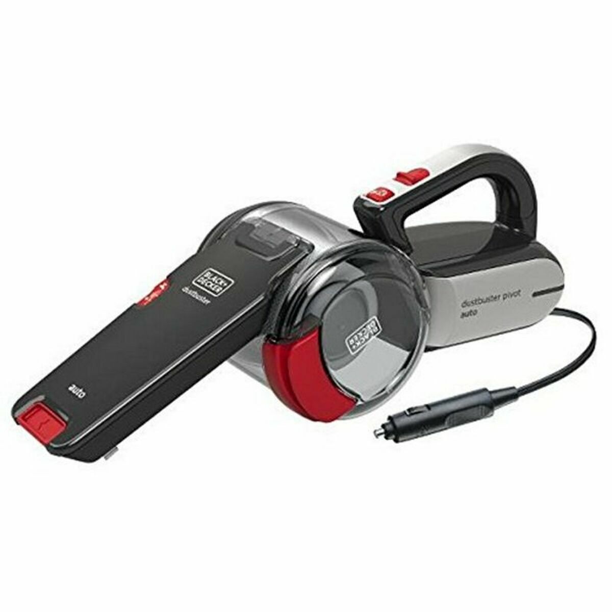 Aspirapolvere A Mano Ciclonico Black & Decker Pv1200av 12,5 W 0,44 L Nero Rosso