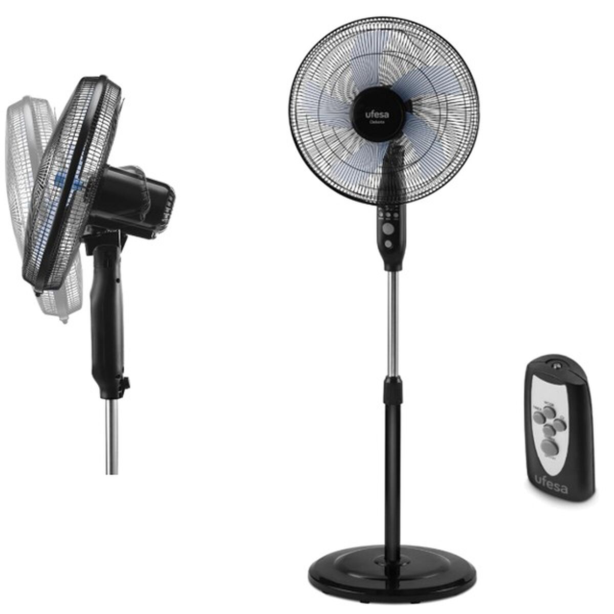 Ventilatore A Piantana Ufesa Dakota Nero 50 W