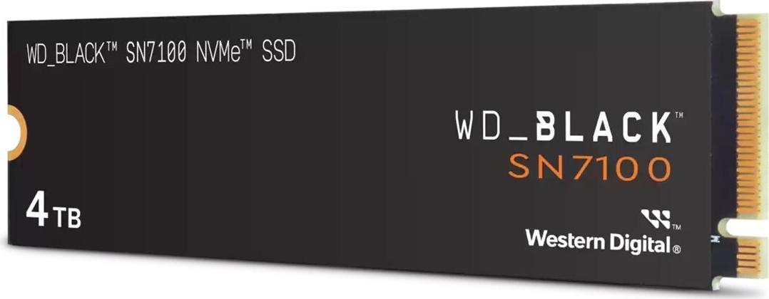 Wd Wd_black Sn7100 Wdbelg0040bbk - Ssd - 4 Tb - Intern - M.2 2280 - Pcie 4.0 X4 (nvme) (wdbelg0040bbK-Wrsn)