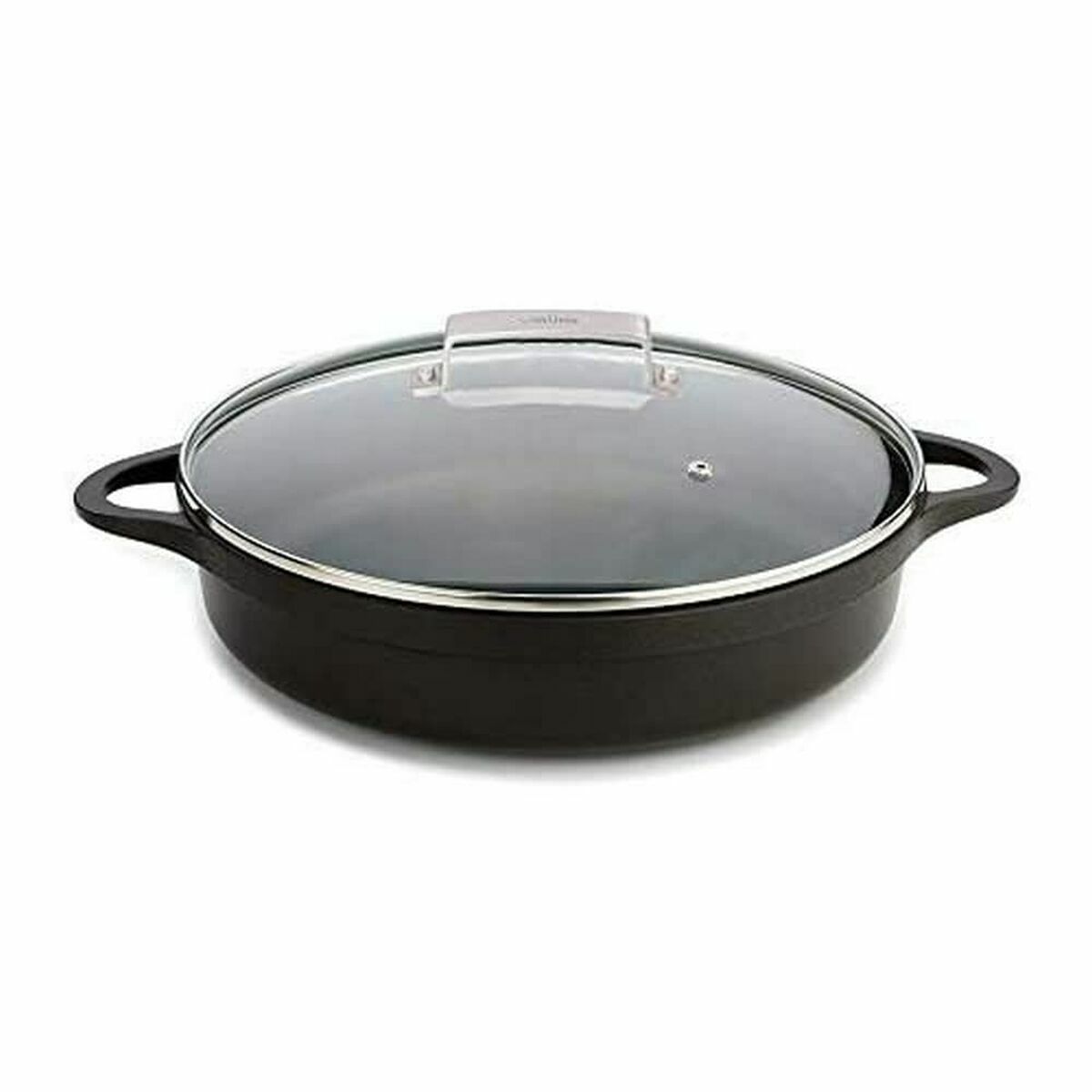 Casseruola Con Coperchio Valira 4137/25 Nero 5,5 L