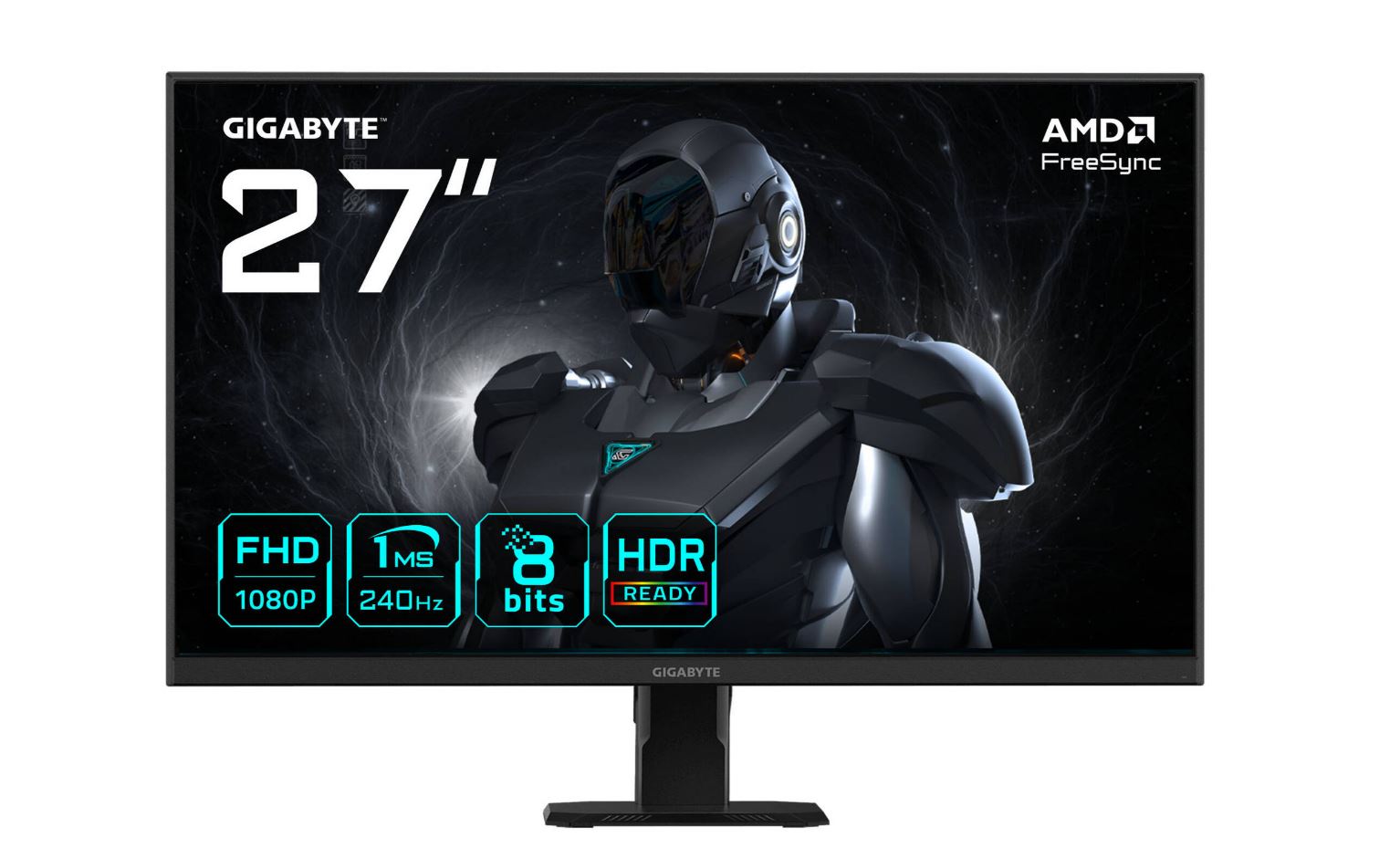 Gigabyte Gs27f2 27" Fhd SS-Ips GaminG-Monitor 1920x1080 240hz 1ms Freesync