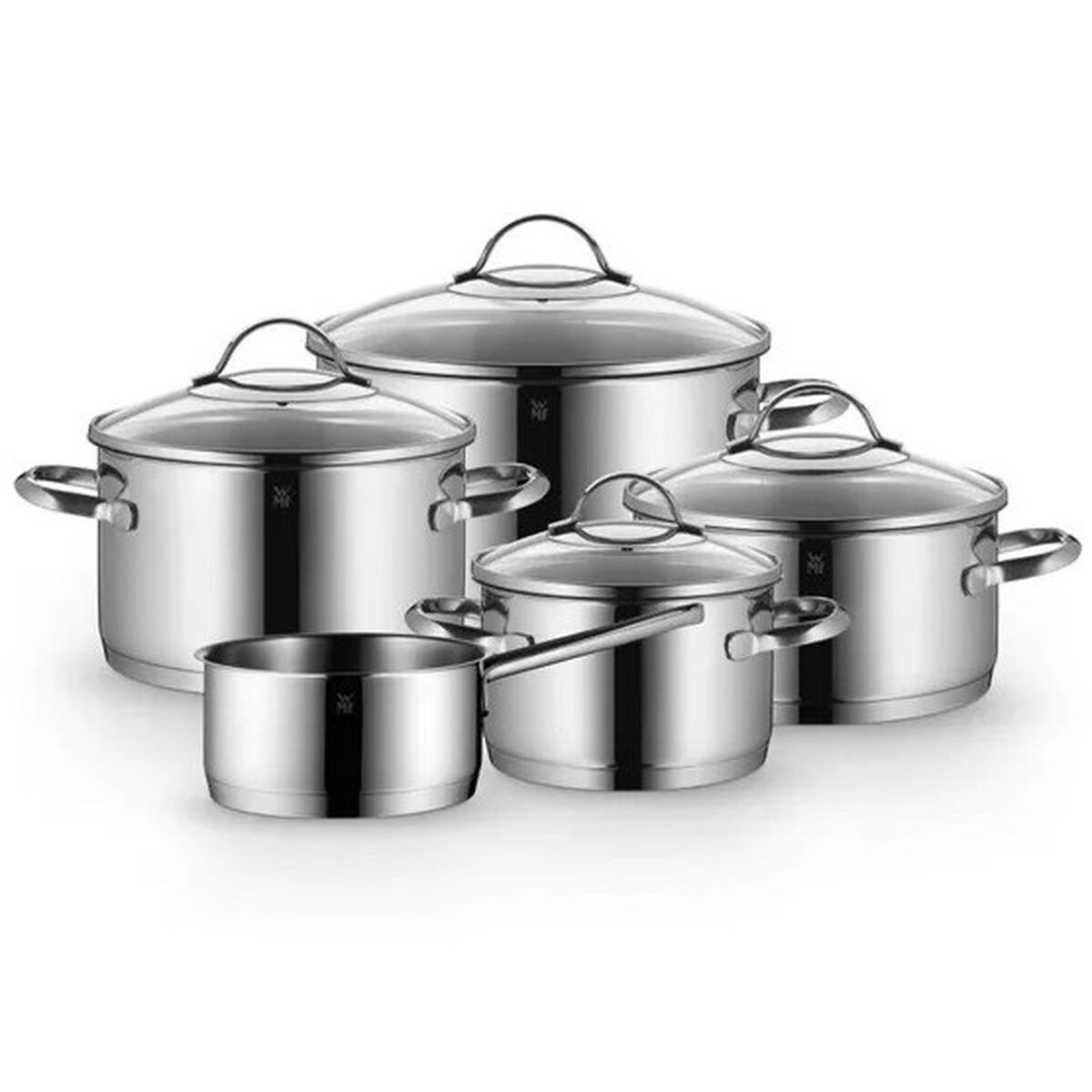 Batteria Da Cucina Wmf Provence Plus Argentato 5 Pezzi