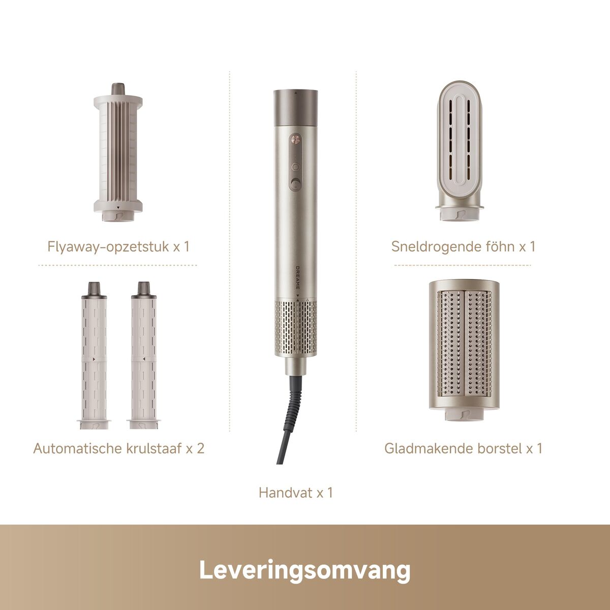 Phon Dreame Airstyle Shine Gold 1200 W - Image 3